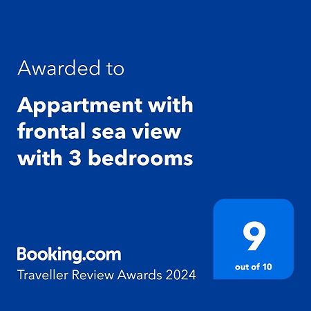 Appartment With Frontal Sea View With 3 Bedrooms コクセッド エクステリア 写真